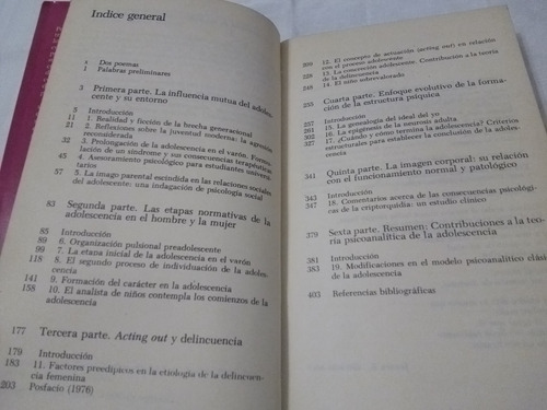 La Transición Adolescente De Peter Blos (1981) - Martínez (Usado)