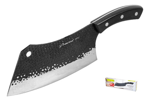 Cuchillo Hacha De Acero Inoxidable 2111 Mango Madera Cocina
