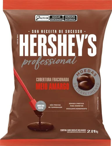 Hershey's Professional Hershey's Hershey do Brasil amargo com sem agregado saco 2 g