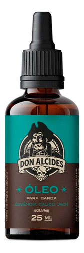 3x Óleo Barba Calico Jack Guaraná Vanilla Coffee Don Alcides Fragrância Kit