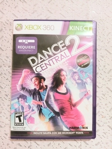 Dance Central 2 En Buen Estado Para Xbox 360 Kinect 