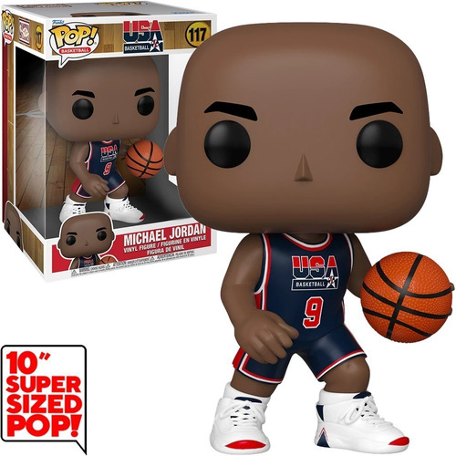 ¡Funko Pop! USA Basketball 10" en exclusiva para Michael Jordan 117