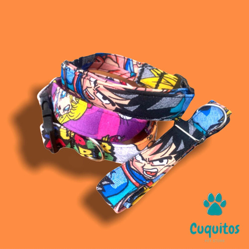 Collar Para Perro Modelo (dragon Ball)