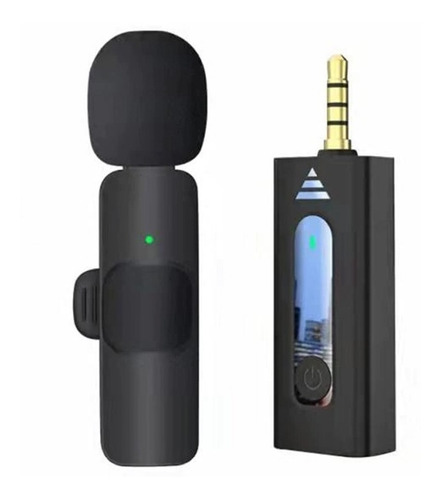 Mini Micrófono Solapa Inalámbrico Recargable Plug 3.5mm Andr