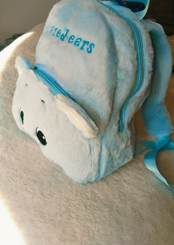 Mochila De Peuche Infantil Gruñoncito Oitos Cariñositos