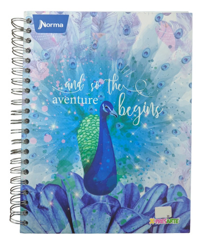 Cuaderno Cuadriculado 7 Materias Femenino