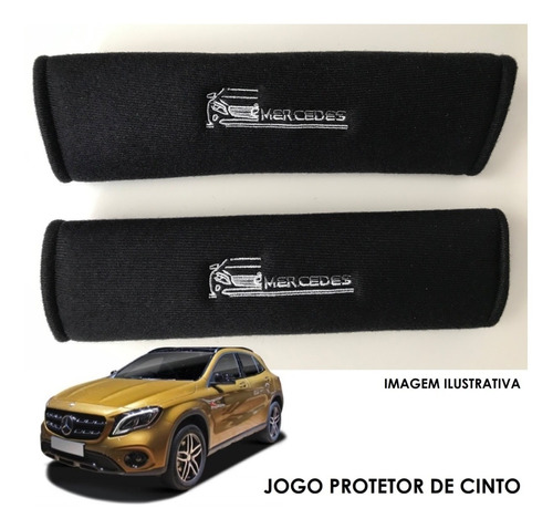 Capa Protetor Cinto Seguranç Personal Mercedes(par)qualidade