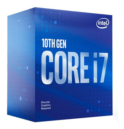 Processador Intel Core I7-10700f 16mb 2.9ghz  4.8ghz Lga1200