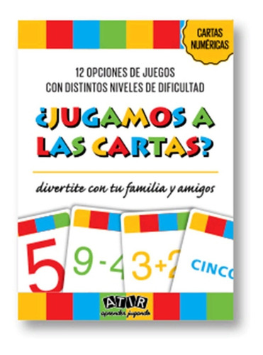 Juego De Cartas Numericas Operaciones Matematicas Didactico