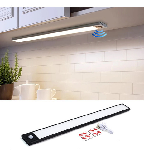 Luz Recargable Con Sensor Movimiento Multiusos Cocina Baño