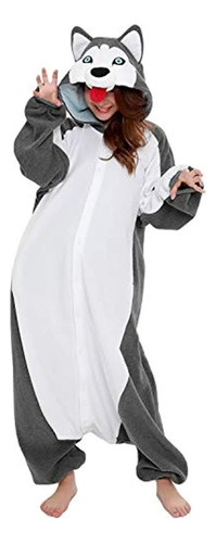 Disfraces Husky Siberiano Halloween Mono Kigurumi