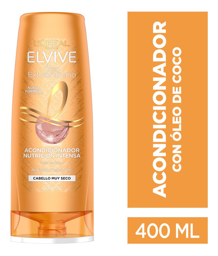 Acondicionador Elvive Óleo Extraordinario De Coco - 400ml