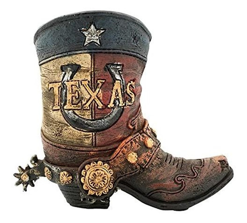 De Bota De Vaquero Temática De Bandera De Texas  4 25 ...