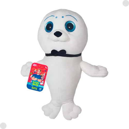 Brinquedo Pelúcia Infantil Foca Ice Luccas Neto 2275 - Bbra