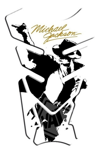 Adesivo 3d Protetor Tanque De Moto Michael Jackson 3