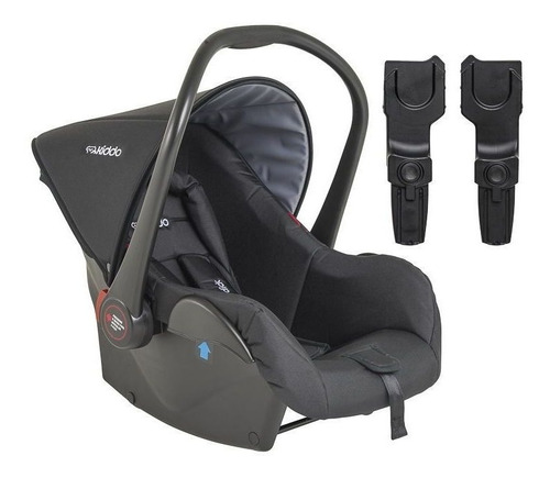 Kit Carrinho Bebê Galaxy Kiddo Vira Moisés + Casulo + Base