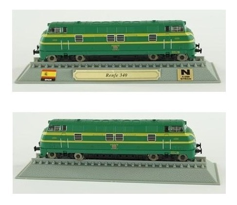 Locomotivas Do Mundo - Renfe 340 - Miniatura