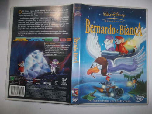 Dvd Bernardo E Bianca Walt Disney
