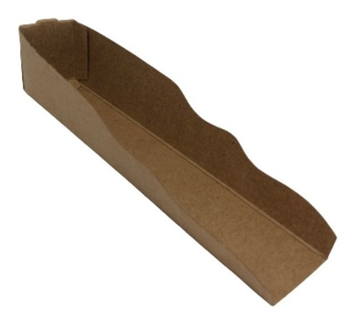 Imagem 4 de 5 de Caixa Embalagem Kraft Churros Goumert - Kit 100 Un