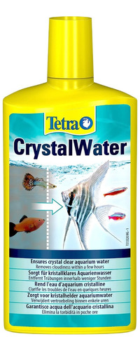 Crystal Water 500ml Aclarador Agua Acuario Peces Plantas