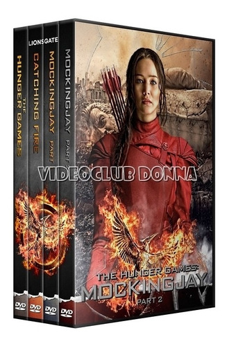 Los Juegos Del Hambre Saga Completa Dvd The Hunger Games