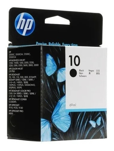 Recargamos Cartucho Tinta Hp 10 Negro