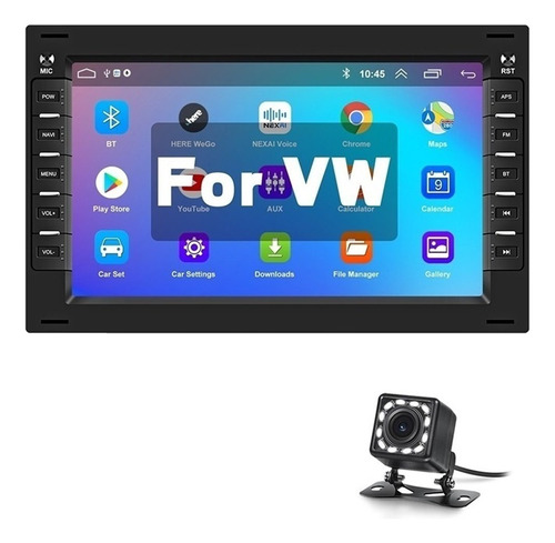 Reproductor De Radio De Coche Android 9.1 2+32g For Vw Bora