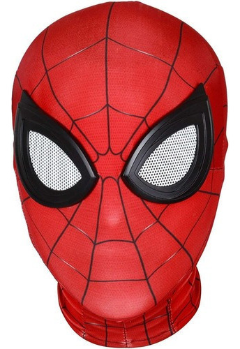 Máscara Y Protector Bucal Para Disfraz De Spiderman