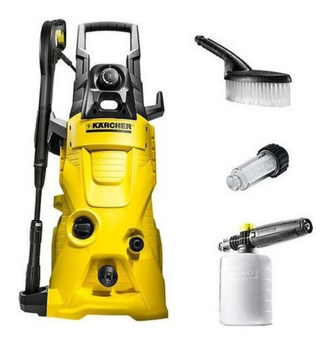Hidrolavadora K4+cepillo+espumero+filtro Karcher