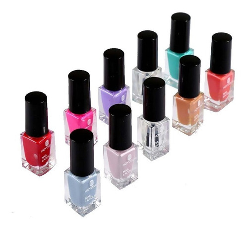 Kit De Esmaltes - 5 Unidades - Colores Variados