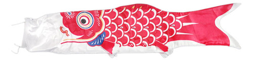 Koinobori Bandeira Japonesa Carpa Windsock Peixe Vermelho