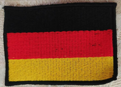Parche De La Bandera De Alemania - Medidas: 8cm X 6cm