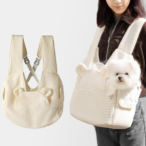 Mochila Para Transportar Mascotas, Resistente, Ajustable,