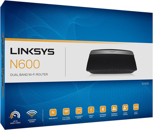 Router Linksys N600 Dual Band