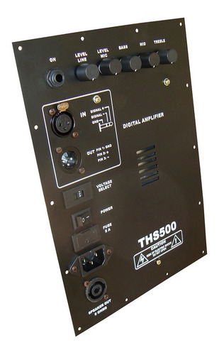 Painel Amplificador Ativador De Caixa 500 Watts Rms
