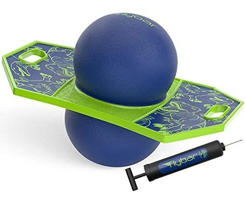 Flybar Dino Pogo Ball Para Niños, Salto De La Junta 4gcwh