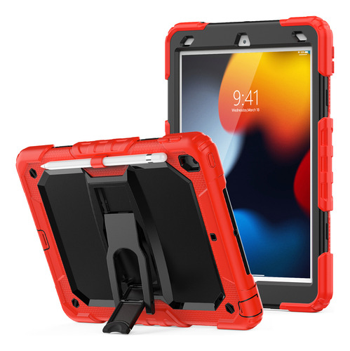 Funda Para iPad 10.2 9 8 7 2021-2020 Con Soporte Seymac 