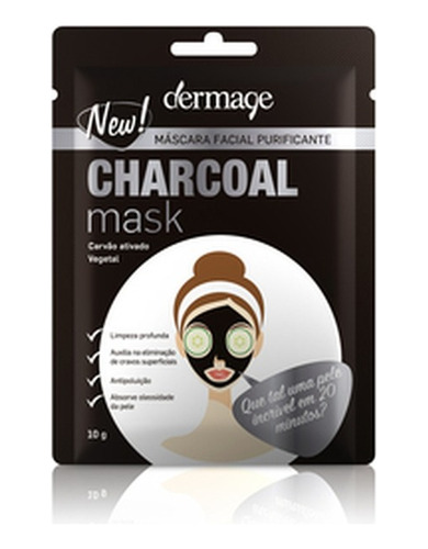 Dermage Charcoal Mask 10g