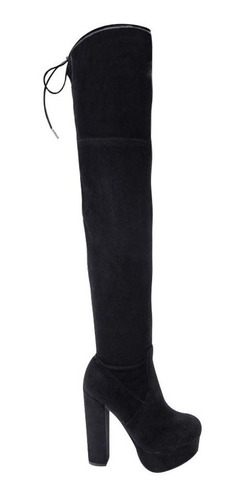 Bota Dama Extralarga Yaeli Fashion 1319 Negro 