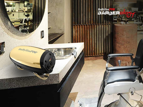 Imagen 1 de 4 de Masajeador Inalambrico Para Barbero Oro Fxssmges