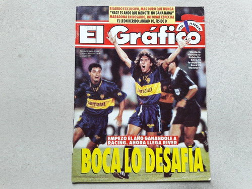 El Grafico N° 3877 Año 1994 - Martinez Ruben Da Silva Boca