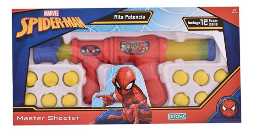 Spiderman Master Shooter Pistola Rifle  Ditoys