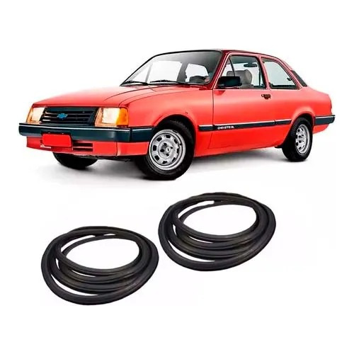 Kit Borracha Parabrisa + Vigia Chevette Sedan 73 81 93 37760