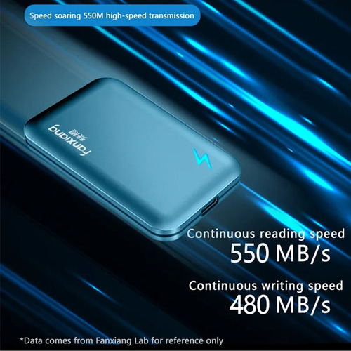 Imagen 7 de 9 de Disco Externo Solido Ssd Usb 3.2 Gen2+tipo-c