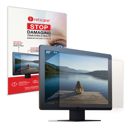 Reticare Eye Protector Visualizacion Para Monitor 20 (16: 9)