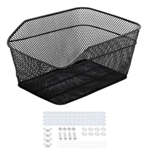 Cesta Trasera Para Bicicleta, Cesta Universal De Alambre De