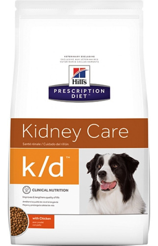  Hill's Diet Kidney Care Canine K/d Para Perro Adulto 1.5 Kg