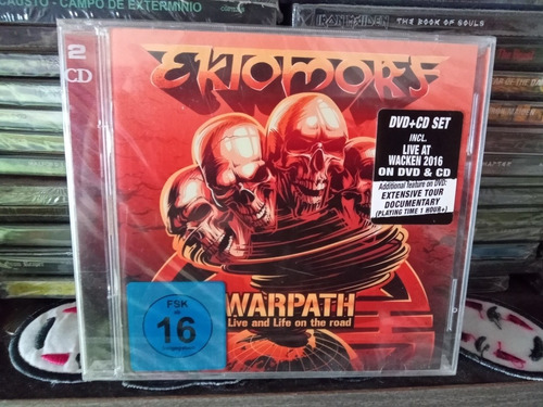 Ektomorf - Warpath - Cd+dvd Importado Ue