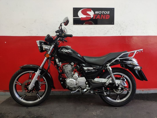 Haojue Chopper Road 150 2019 Preta Preto