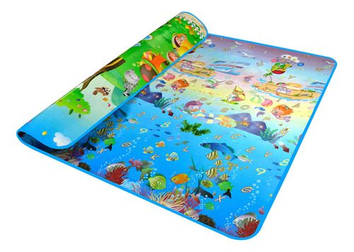 Alfombra Plegable Para Juegos Para Bebés Vehículos Marinos